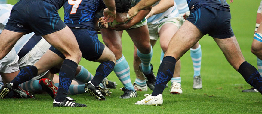 Rugby Knee Injury